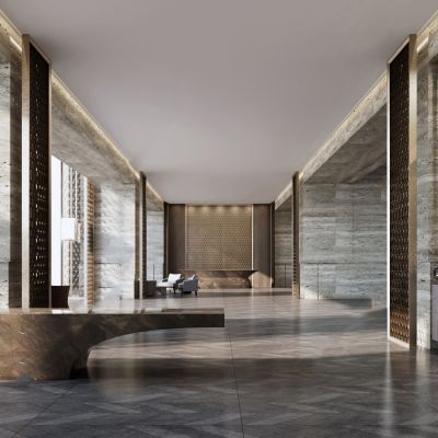 现代风格酒店大堂