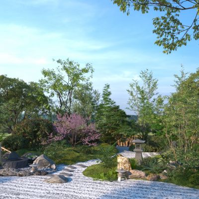 现代庭院植物组团