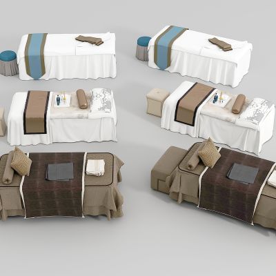 现代按摩床 美容床