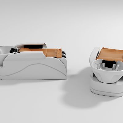 现代智能按摩洗头床