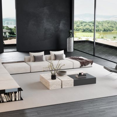 现代风格的沙发