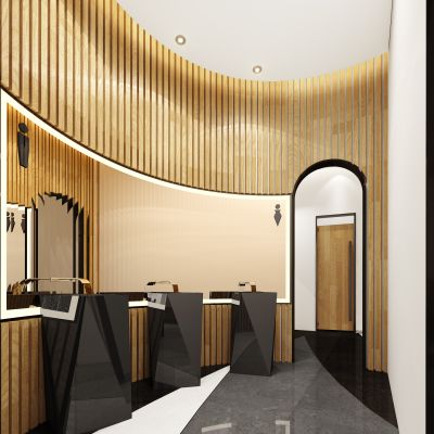 现代销售大厅沙盘区，销售中心，营销中心，沙盘区，洽谈区，展区