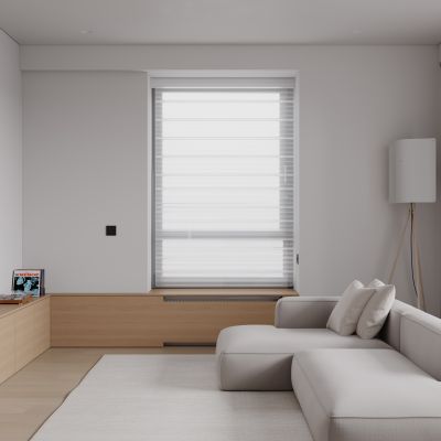 现代原木色客餐厅