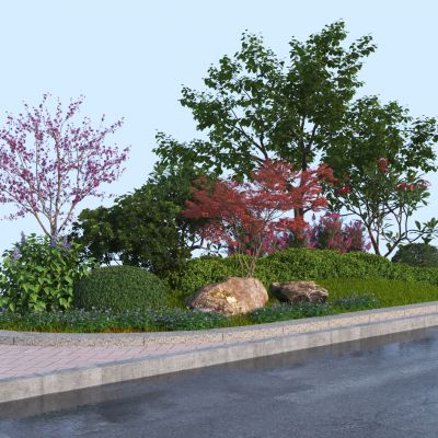 现代花坛景观组合