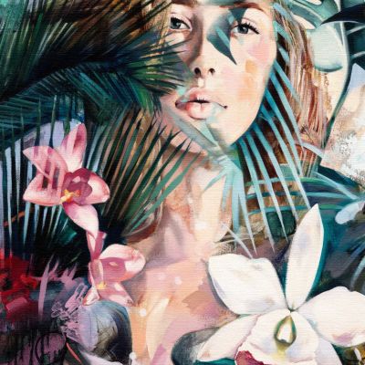 现代轻奢人物装饰画