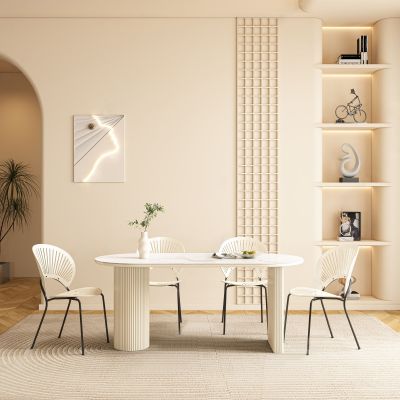 现代奶油风餐厅