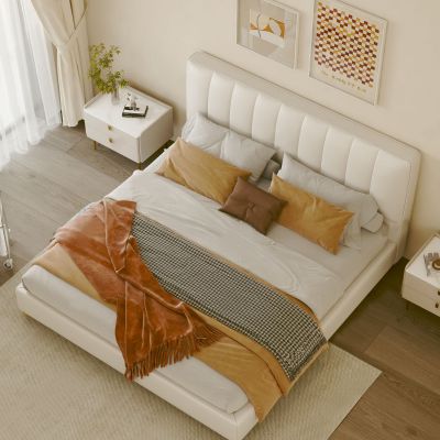 现代简约双人床_卧室