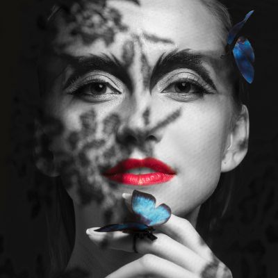 现代轻奢人物装饰画