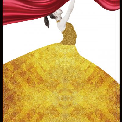 北欧艺术轻奢人物装饰画