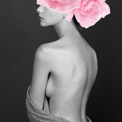 北欧艺术轻奢人物装饰画