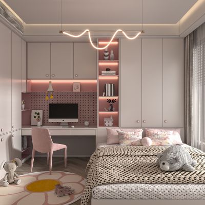 现代榻榻米卧室