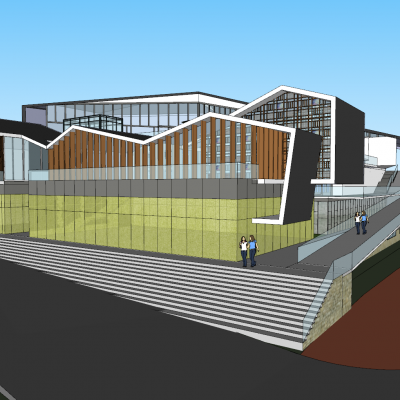 小型商业建筑，特色建筑，景观配景建筑，