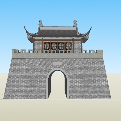 古建筑城门，城门关，关隘，城门楼