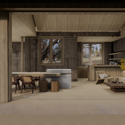 民宿待客接待厅