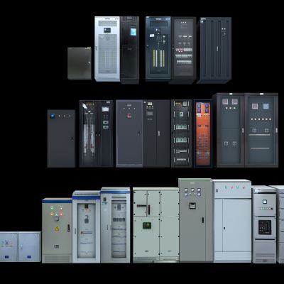 现代电箱3D模型