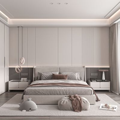 现代卧室