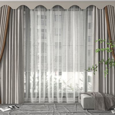 现代窗帘