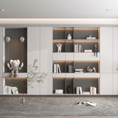 现代书柜