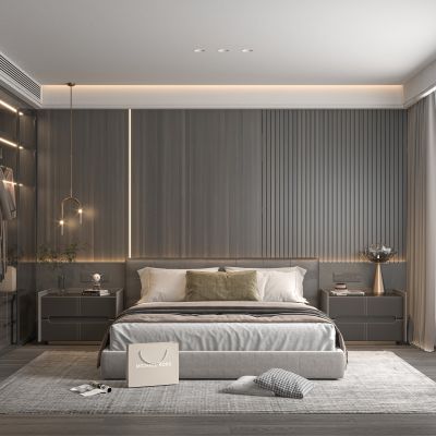 现代卧室