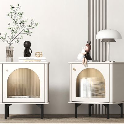 现代床头柜