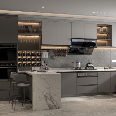 现代厨房