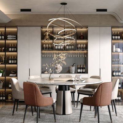 现代轻奢餐厅