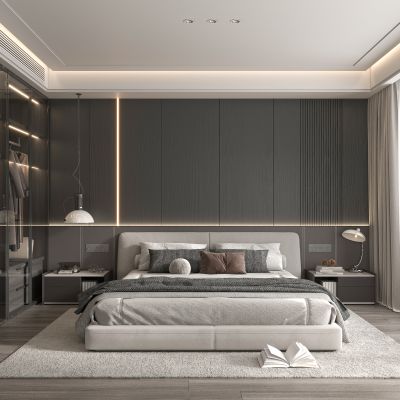现代卧室