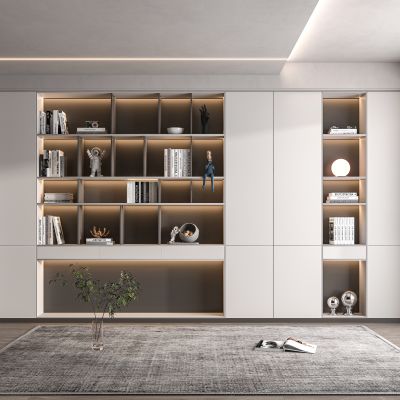 现代书柜
