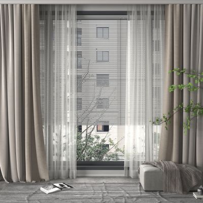 现代窗帘