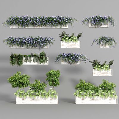 北欧绿植盆栽组合