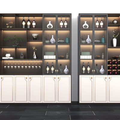 新中式酒柜