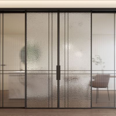 长虹玻璃推拉门 厨房门