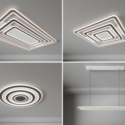 现代吸顶灯 圆形吸顶灯 方形吸顶灯 卧室 客厅 儿童房 简约吸顶灯 餐厅吊灯 简约吊灯