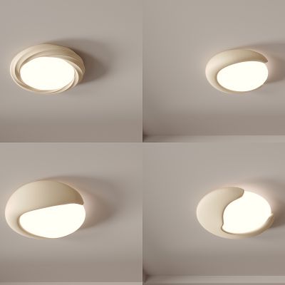 SU卧室吸顶灯 新款 北欧奶油风 现代简约 儿童房间吸顶灯具模型组合