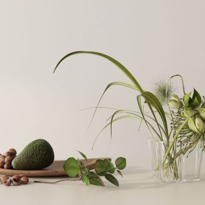 水生植物 水果果盘 摆件