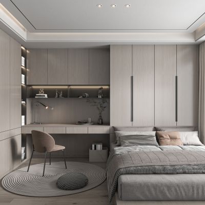 现代榻榻米卧室