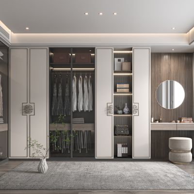 新中式衣帽间