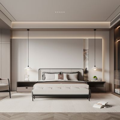 新中式卧室