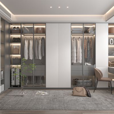 现代衣帽间