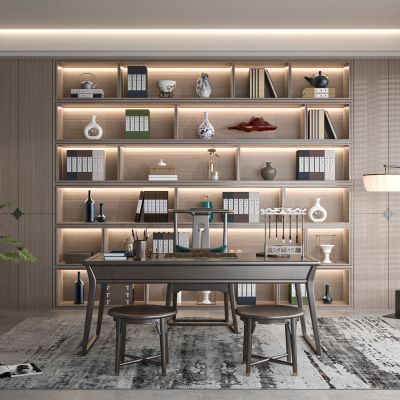 新中式书房