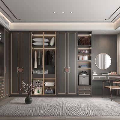 新中式衣帽间