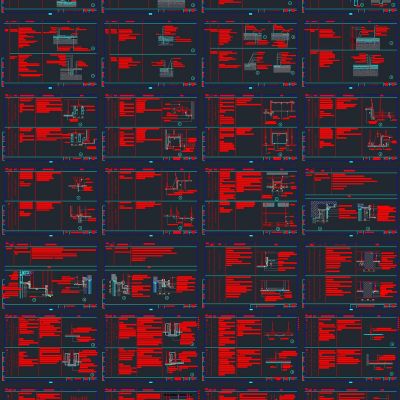 节点大样装修图cad素材