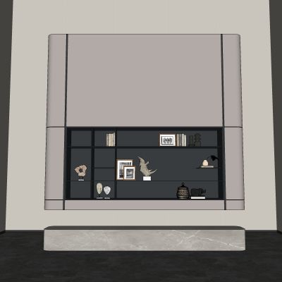 现代装饰柜，玄关柜