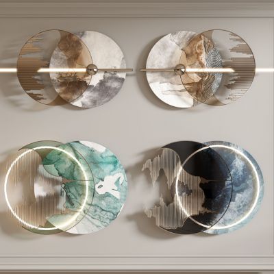 新中式立体墙饰 挂饰