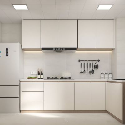 现代奶油风厨房