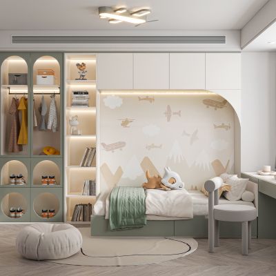 现代儿童房
