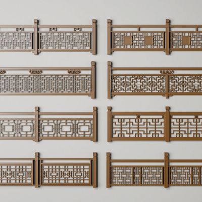 实木栏杆 栏栅 拦河 护栏