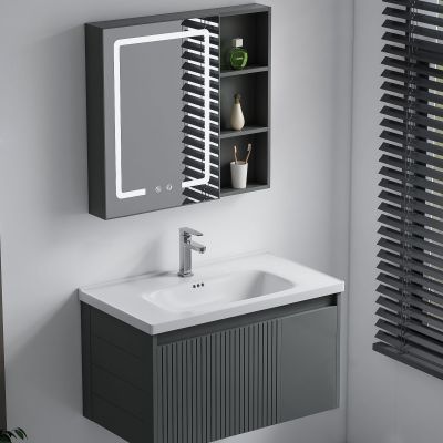 现代简约浴室柜台盆