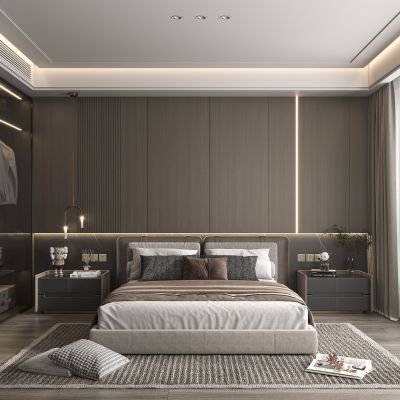 现代卧室