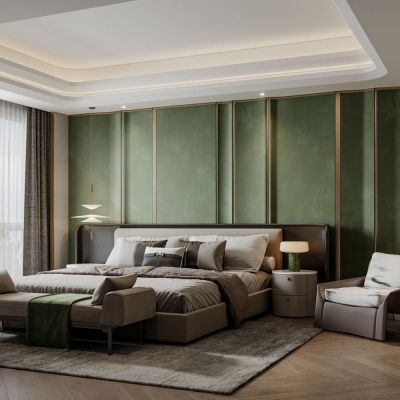 新古典卧室 主人房 主卧